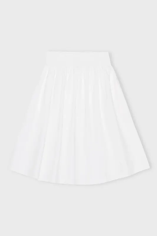 LAURA SKIRT, pure white