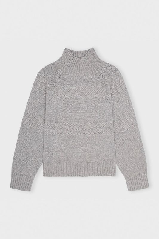 MEA - Sweater, light grey MEA - Sweater, light grey