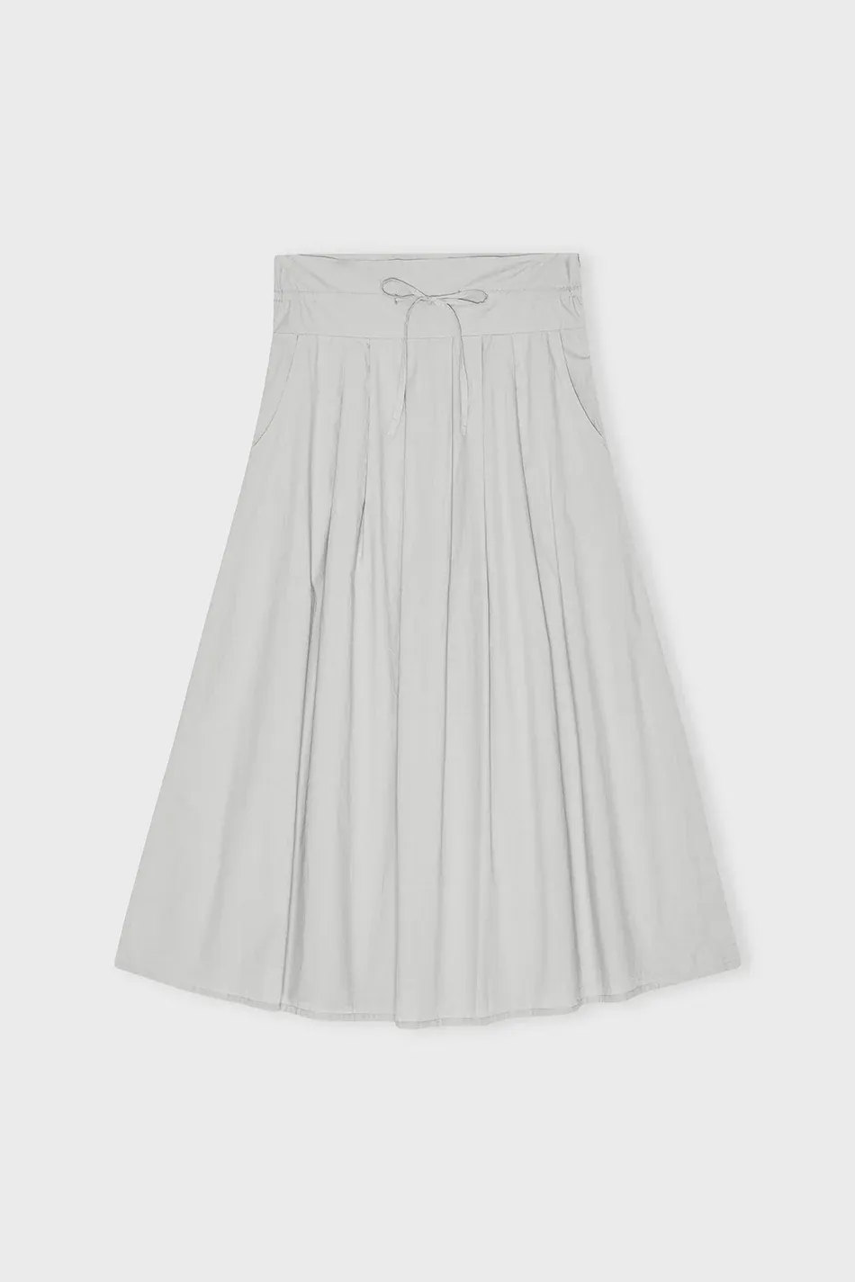 LAURA PLEATED SKIRT, nordic grey