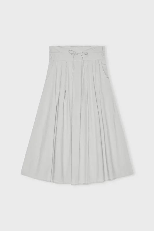 LAURA PLEATED SKIRT, nordic grey
