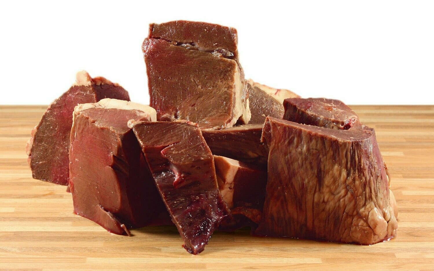 Rinderherz in großen Stücken, 2KG