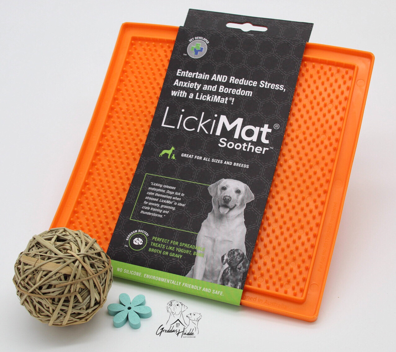 Lickimat Soother Orange