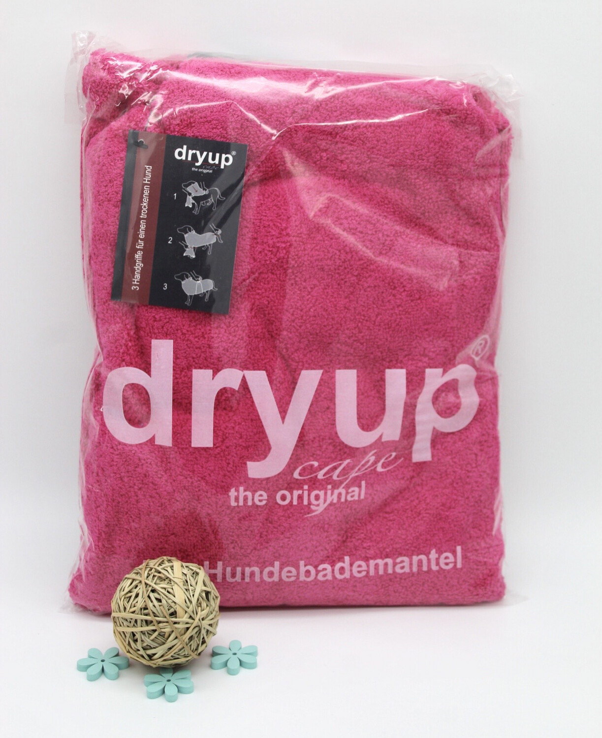 Bademantel Dry Up Cape pink M