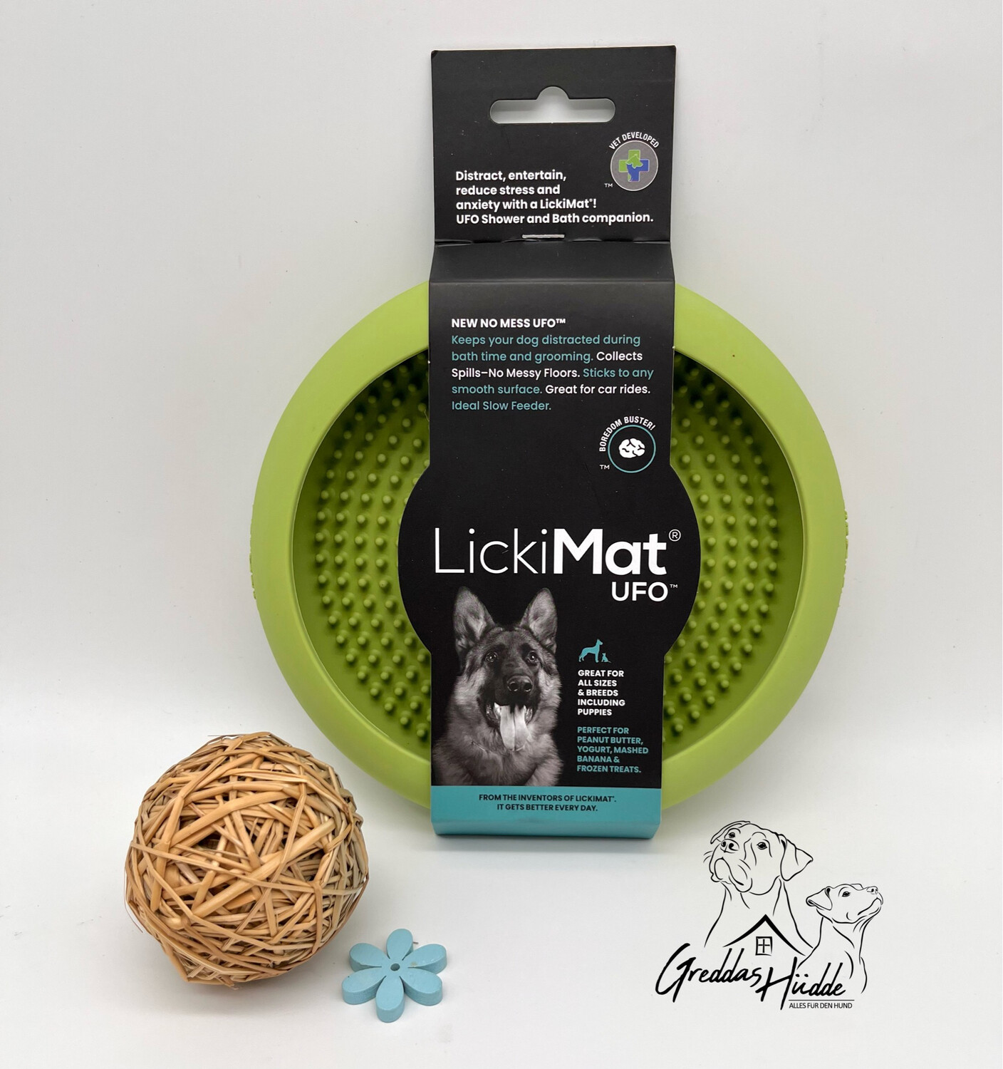 LickiMat UFO Grün