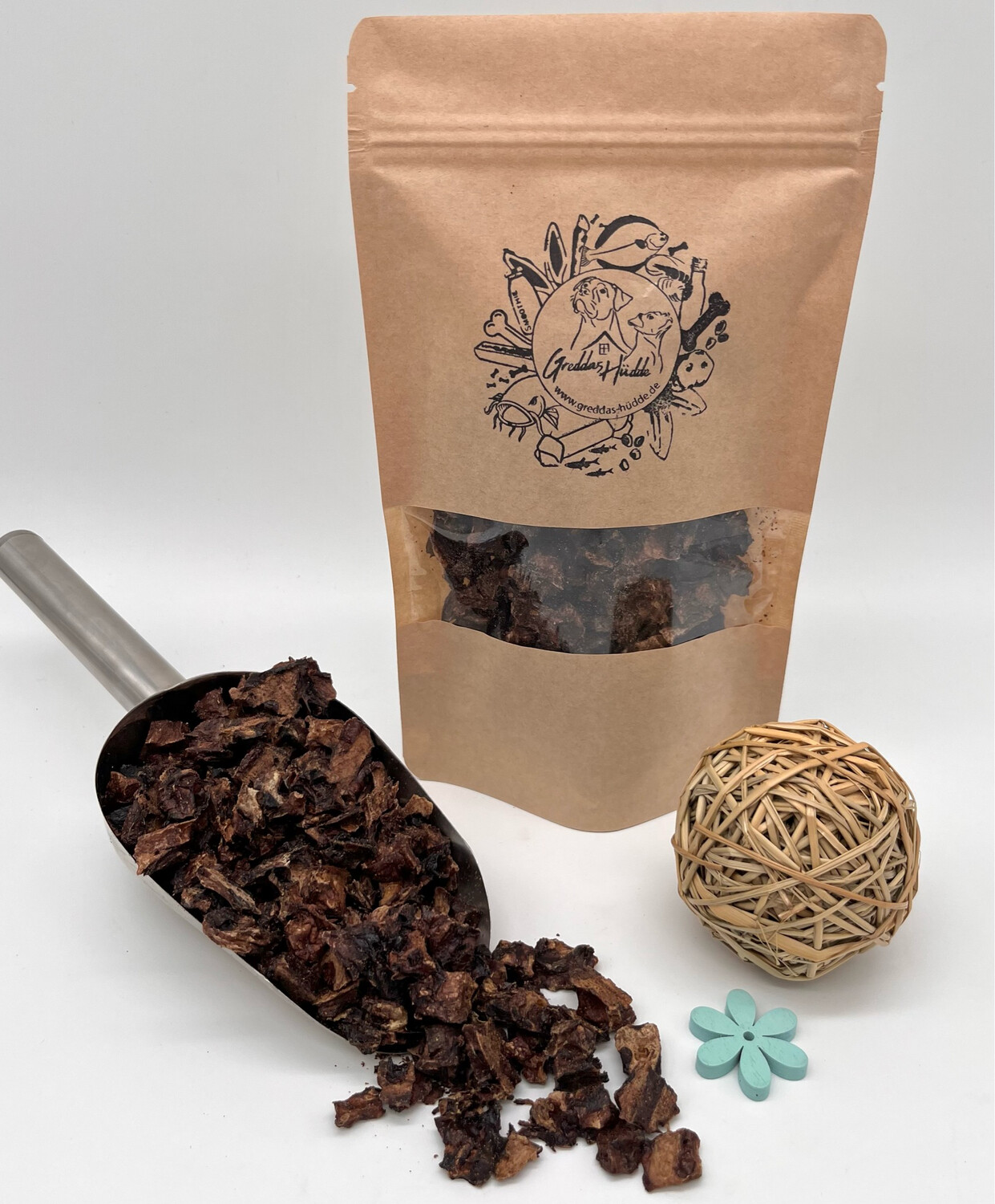 Pferdelungenwürfel klein, 200g