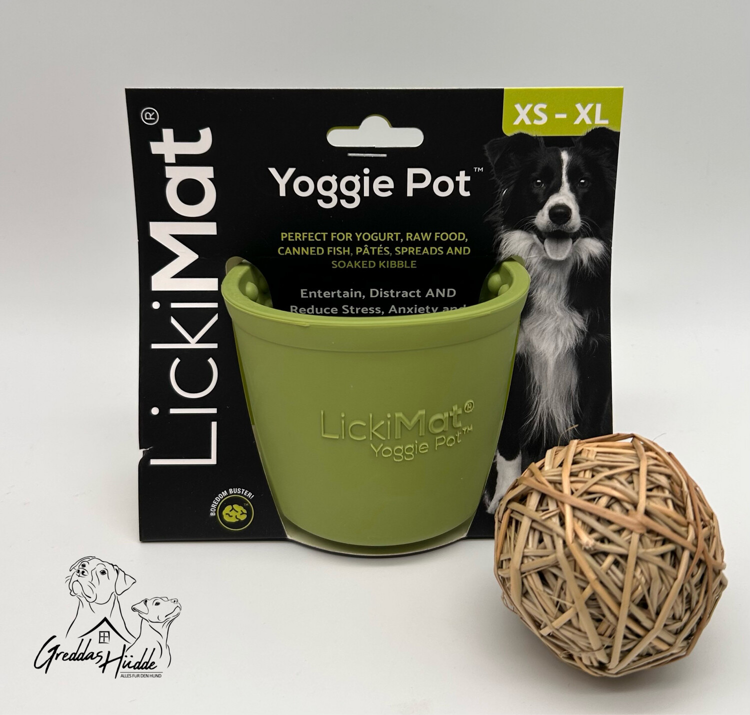 Lickimat Yoggie Pot Grün