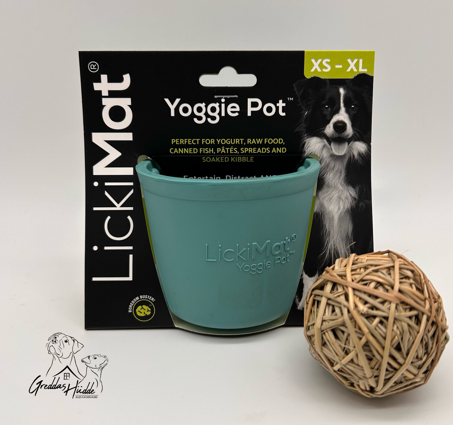 Lickimat Yoggie Pot Türkis