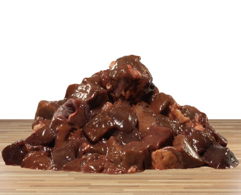 Rinderleber Würfel 500g