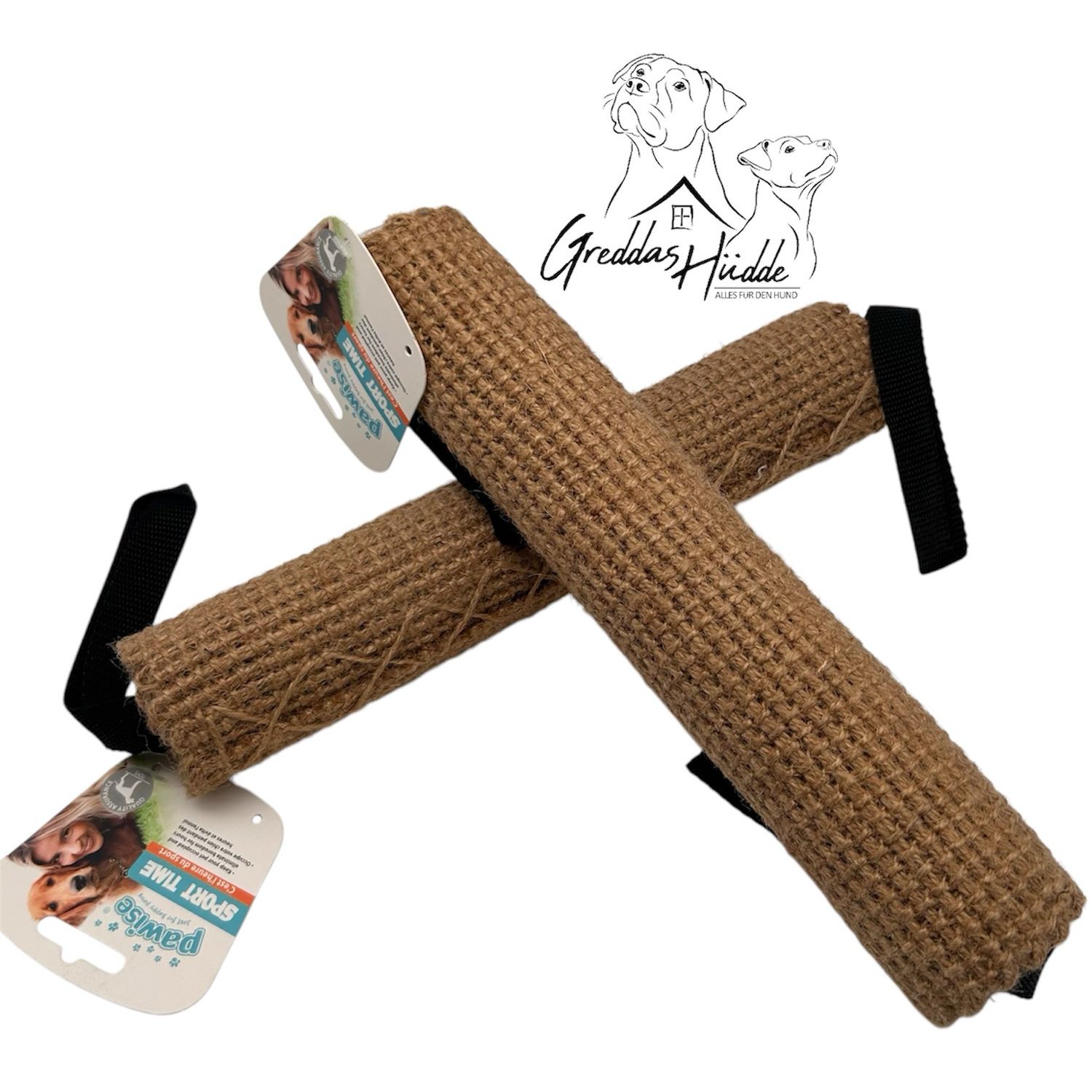 Pawise Jute Beißrolle 32cm