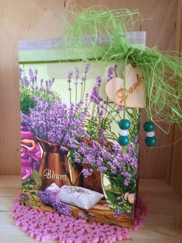 Windlicht-Papier
Geschenktüte