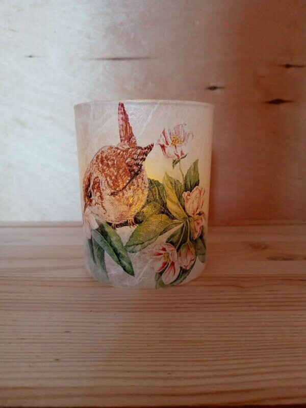 Glas-Windlicht
Spatz