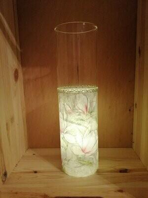 Windlicht/Vase
Magnolie-grau