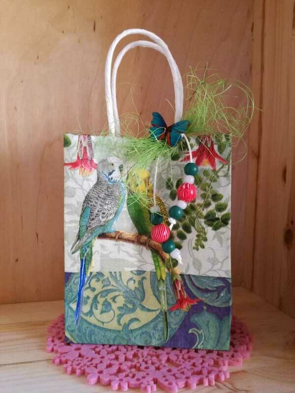 Geschenke-Tüte
Wellensittiche