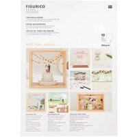 Rico Design Figurico Papierkulissen Block DIN A4
10 Blatt