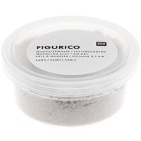 Rico Design Figurico Modelliermasse 
Sand 105g weiß