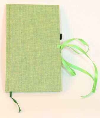 Notizbuch für die Tasche (hellgrün, punktkariert)