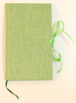 Notizbuch für die Tasche (hellgrün, liniert)