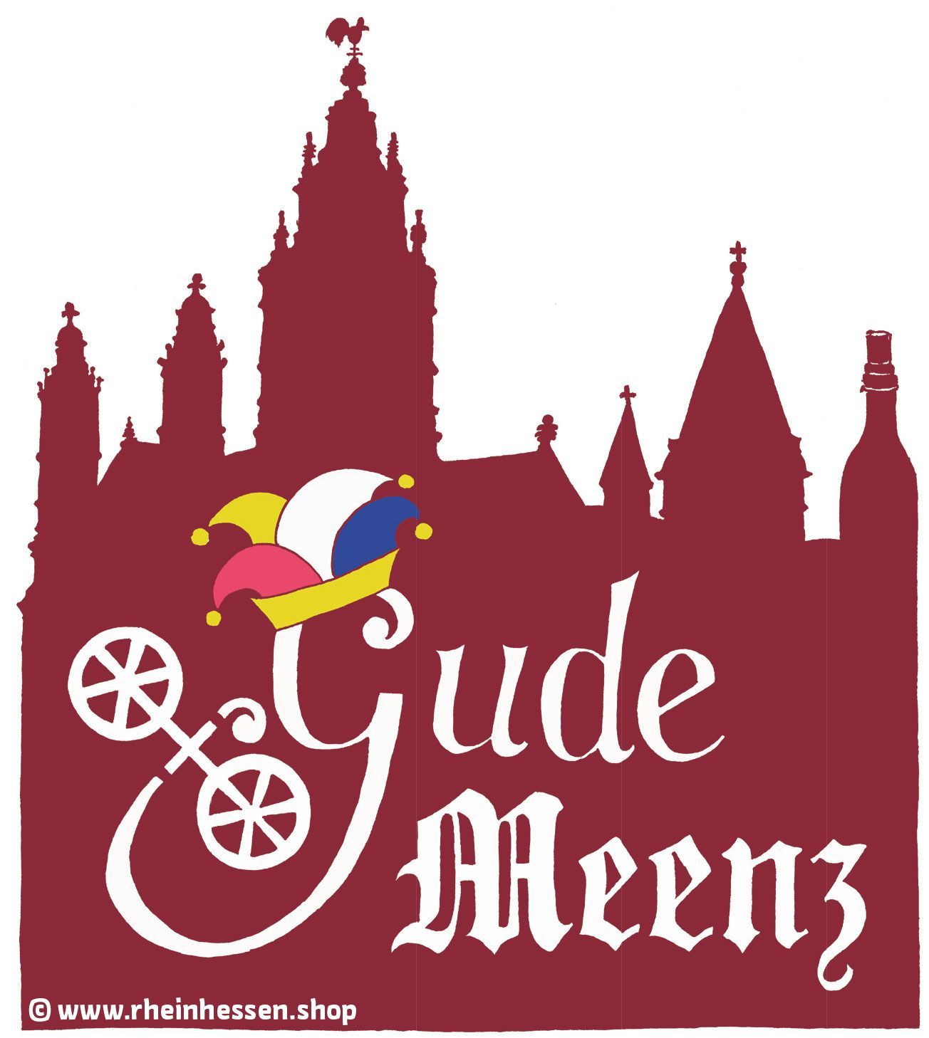 Aufkleber: Gude Meenz