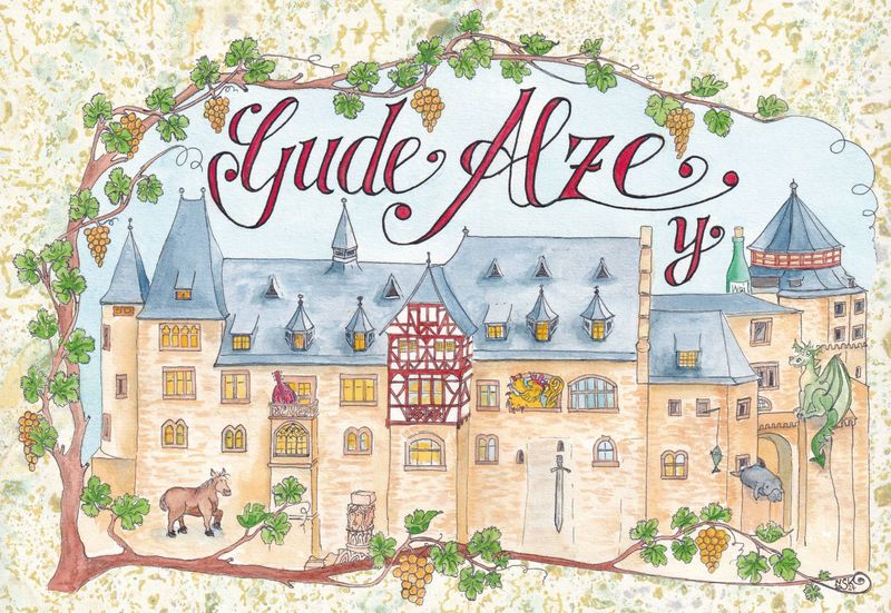 XL Postkarte "Gude Alze(y)