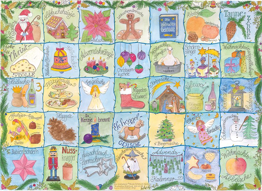 5 Bogen Rhoihessebabier Weihnachtsmix 5 Bogen Rhoihessebabier Weihnachtsmix