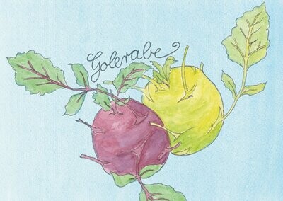 Postkarte: Postkarte: "Golerabe"
