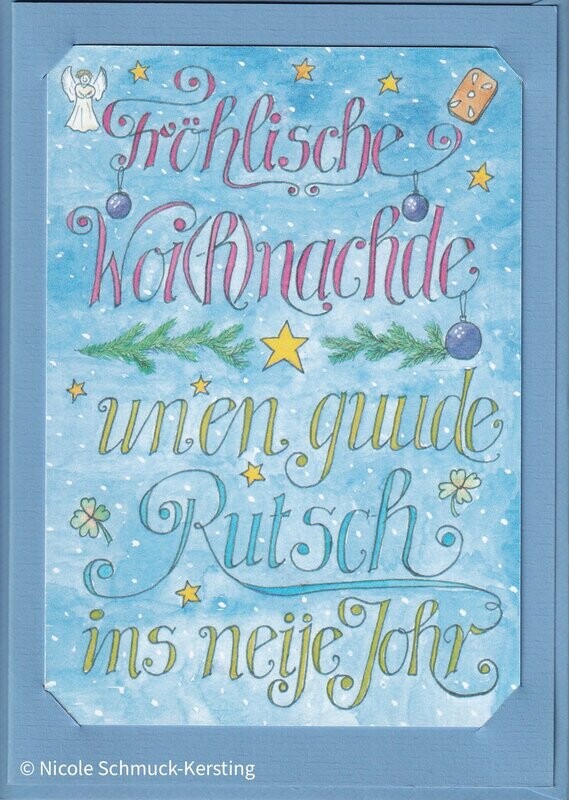 Woi(h)nachts- doppelte Doppelkarte Woi(h)nachts- doppelte Doppelkarte