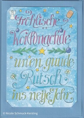 Woi(h)nachts- doppelte Doppelkarte Woi(h)nachts- doppelte Doppelkarte