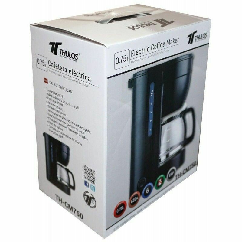 WEBILLA™Electric coffee maker with capacity for 6 cups