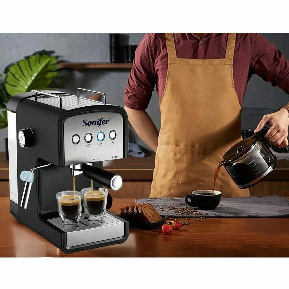 WEBILLA™1.2L Espressox Electric Coffee Machine