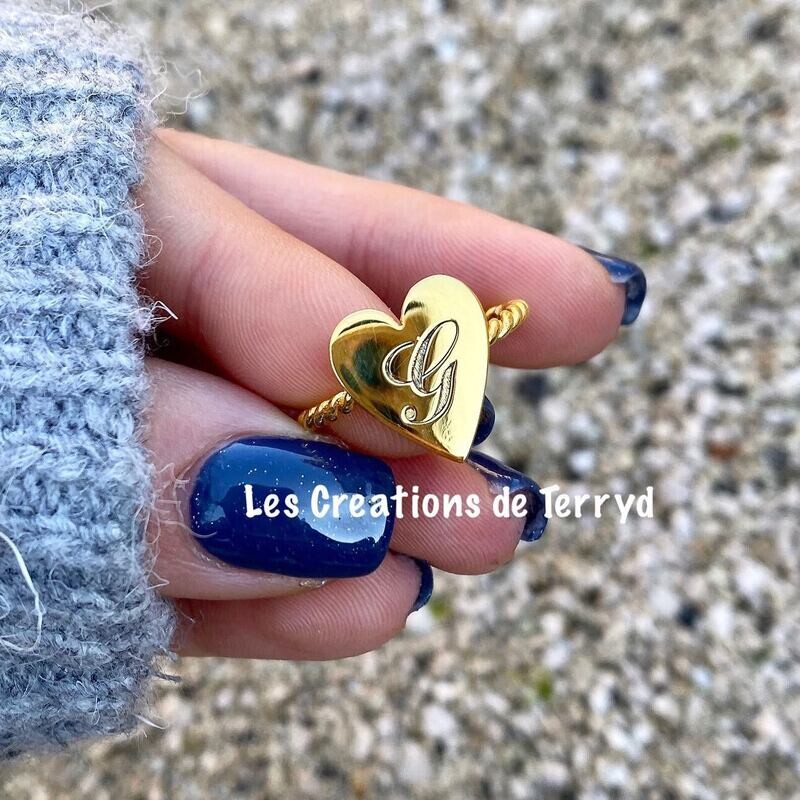 Anello cuore personalizzato