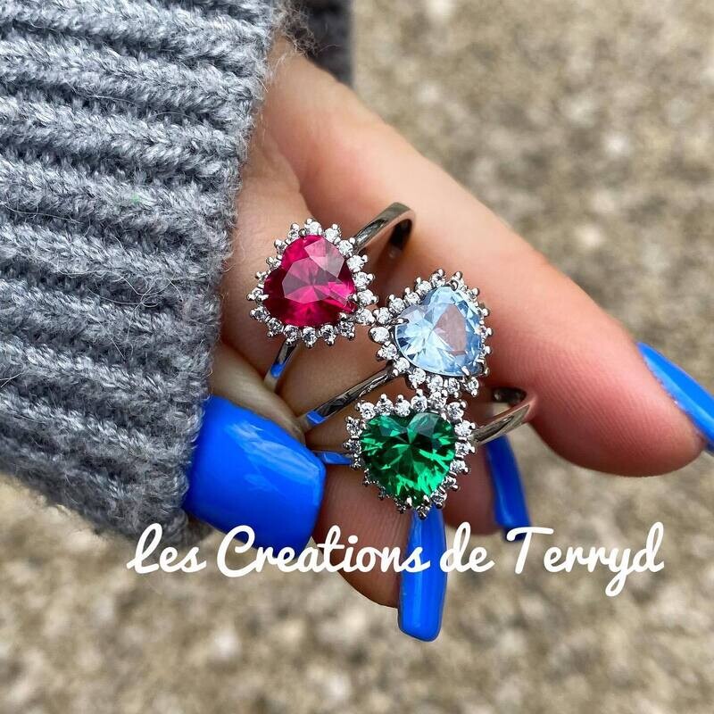 Anello kate cuore grande