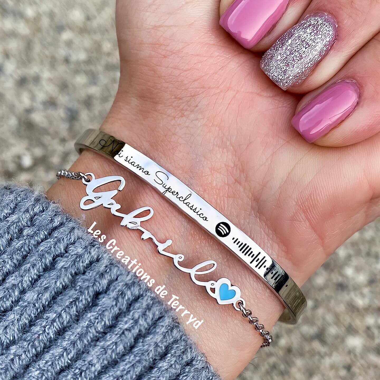 Bracciale rigido spotify