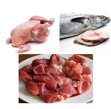 Daily Fresh Meat, Poultry, Seafood.