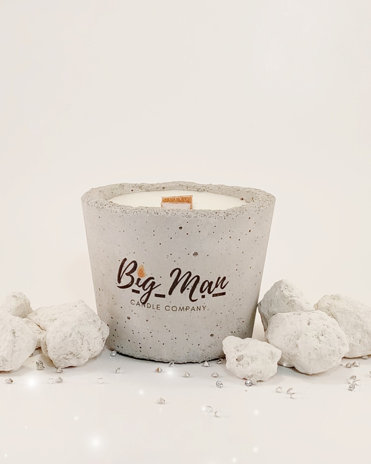 Woodwicked Cement Candle