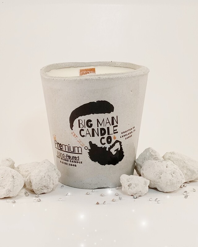 Woodwicked Cement Candle