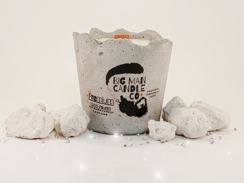 Woodwicked Cement Candle