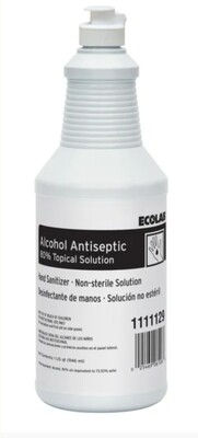 Ecolab Alcohol Antiseptic 80% Tropical Solution 2 Pack Sanitizer