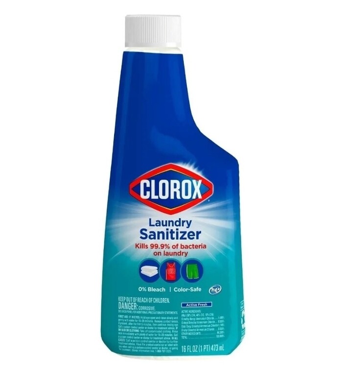 Clorox Laundry Sanitizer  16oz 2 Packs Total of 32 fl oz