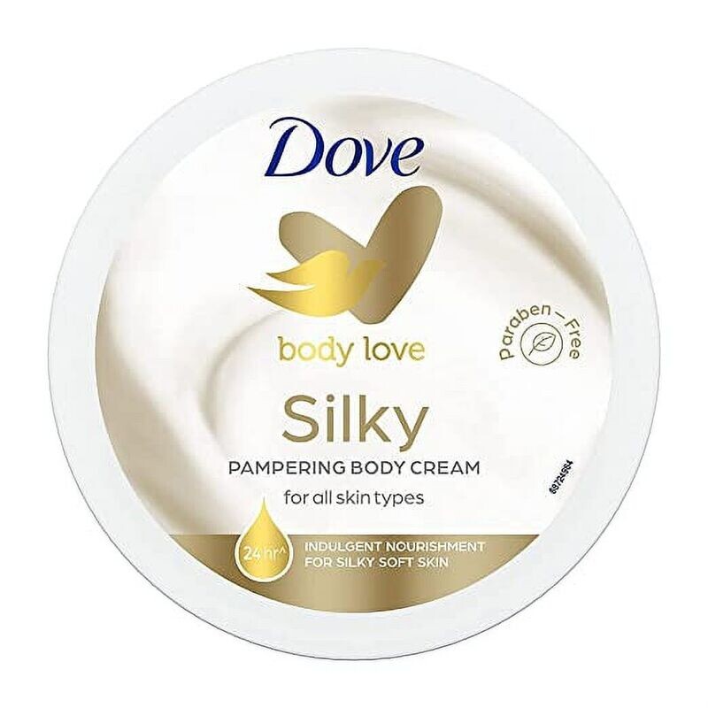 DOVE BODY LOVE SILKY PAMPERING BODY CREAM 300ML