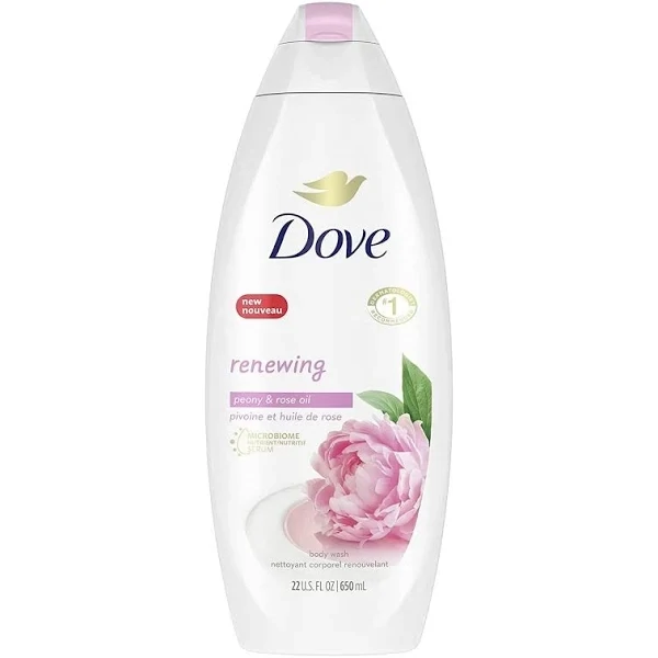 Dove Renewing Peony &amp; Rose Oil Body Wash 750ml
