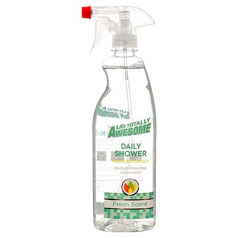 LA&#39;s Totally Awesome 32 Oz. Daily Shower Fresh Scent Spray Works On Contact Fresh Scent 3 PACK