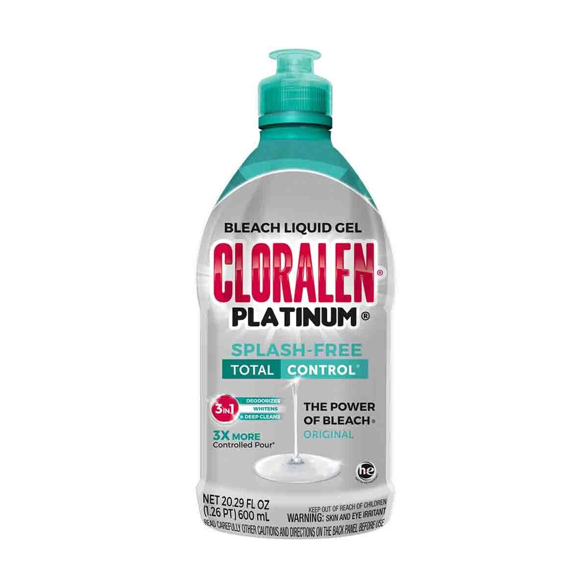 Cloralen Platinum Splash-Free Bleach Liquid Gel 20.29 Oz. - 1 count