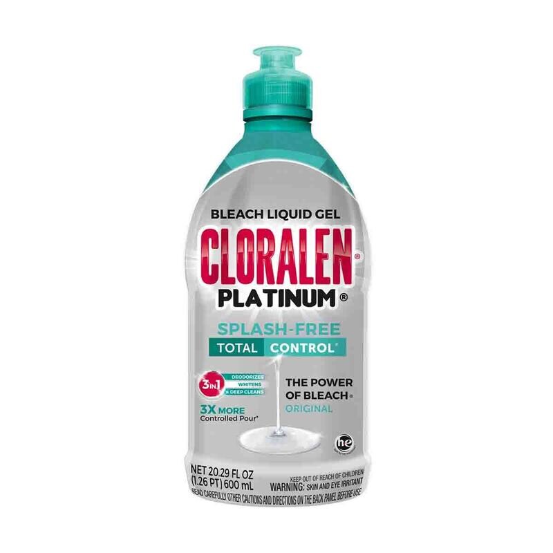 Cloralen Platinum Splash-Free Bleach Liquid Gel 20.29 Oz. - 1 count