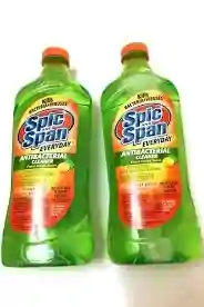 Spic And Span Everyday Multipurpose Liquid Cleaner, Dilutable Antibacterial Multi-Surface Floor Cleaner, Fresh Citrus Scent, 20 FL OZ, 2-pk