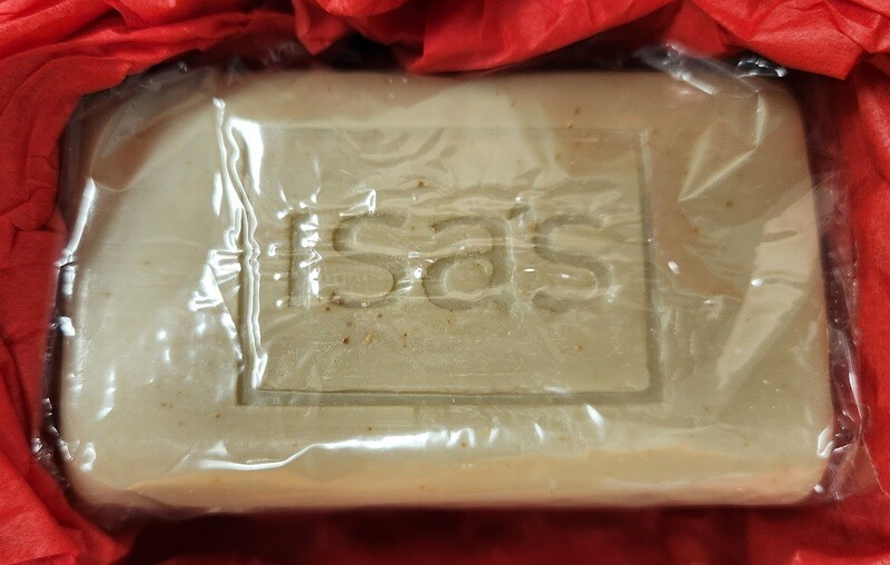 Isa&#39;s Exfoliating Dead Sea Mud Soap All Natural Using Dead Sea Mud 2 Bars 6.8oz each