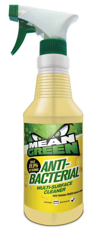 2 PACK Mean Green Antibacterial Multi Surface Cleaner, 16 Oz EC (32OZ)