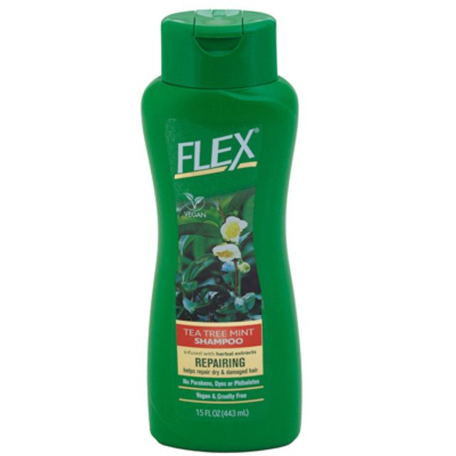 FLEX  Tea Tree Mint Shampoo Repairing 15 FL OZ