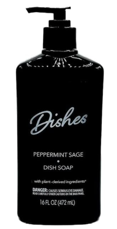 Dishes Peppermint sage Dish Soap 2 count