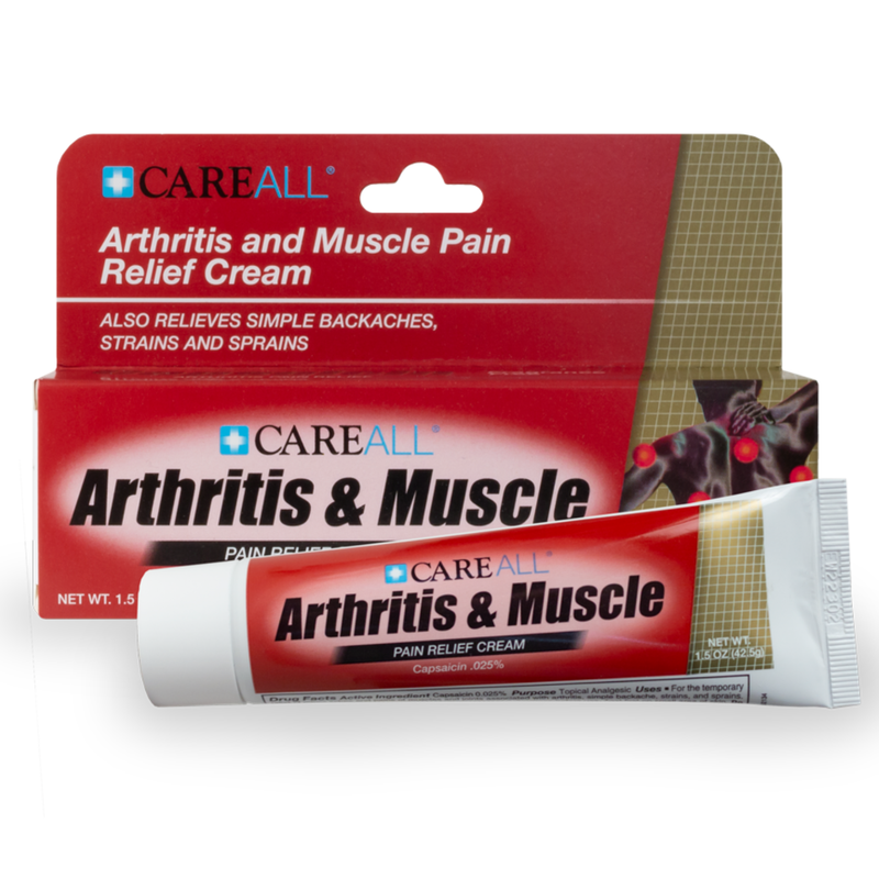 CAREALL Arthritis and Muscle Pain Relief, Therma Rub cream - 2 Pack 1.5oz each