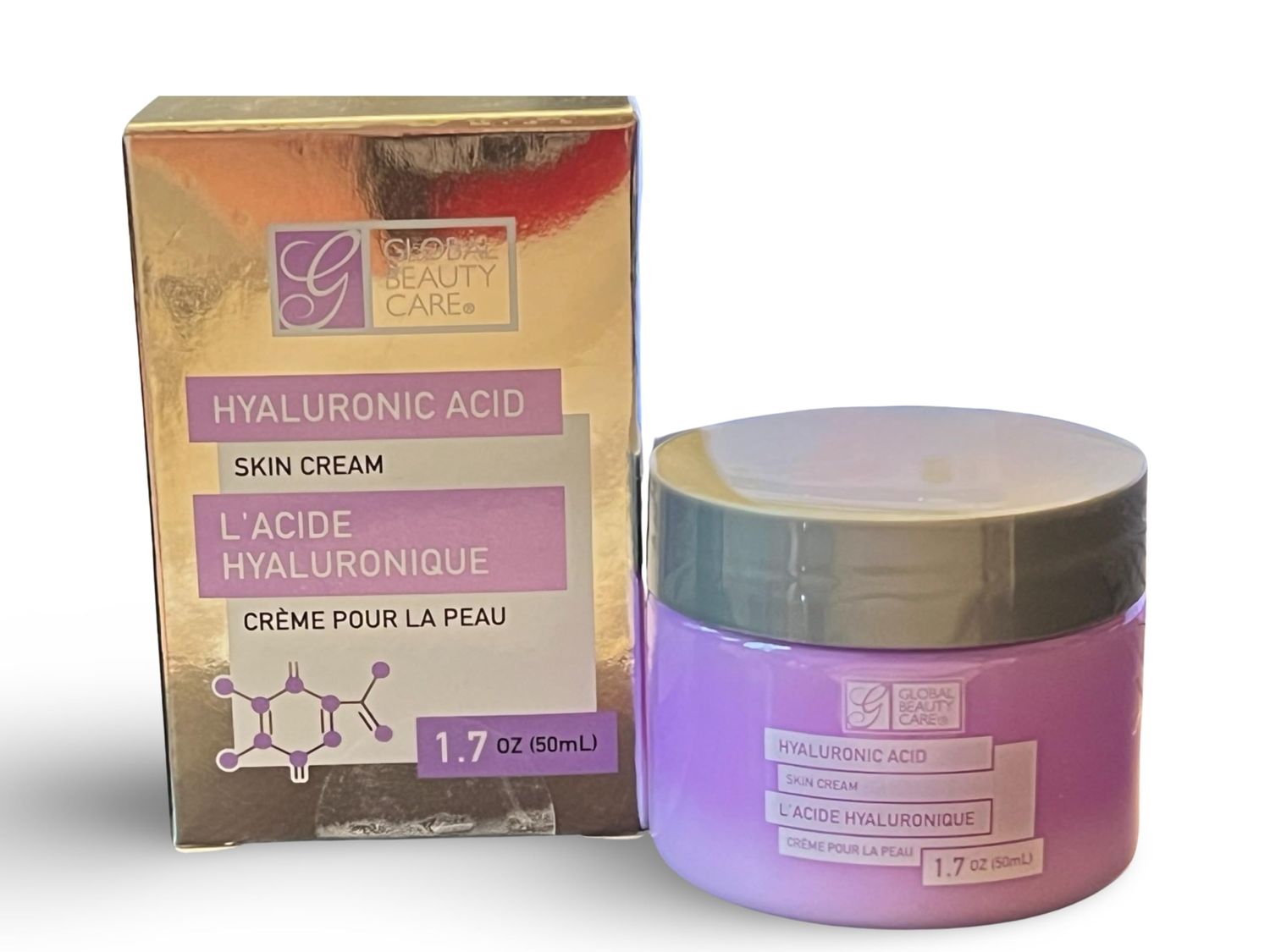 Global Beauty Care Hyaluronic Acid Skin Cream 1.7 oz